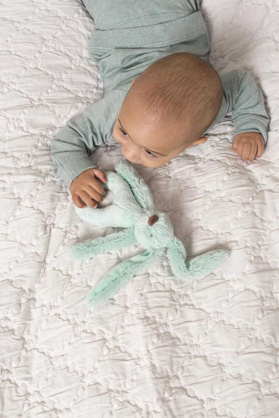 Happy Horse Konijn Richie Rammelaar - Lagoon Groen - Baby Cadeau 7 Happy Horse Konijn Richie Rammelaar - Lagoon Groen - Baby Cadeau - Afbeelding 5